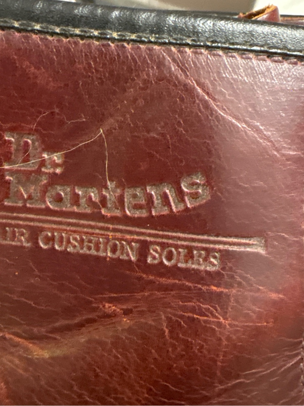 Rare authentic vintage Dr. Martens 1460 combat boots, handcrafted in Englsnd